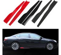 1 paire de jupes latérales universelles pour voiture Ailes de pare-chocs Jupes de carrosserie en fibre de carbone