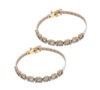 1 Paire De Lacets De Chaussures À Talons Amovibles Sangles De Chaussures En Strass Sangles De Remplacement Pour Maintenir Les Talons Hauts Sandales Pantoufles Accessoires