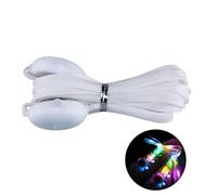 1 paire de lacets lumineux LED pour course de nuit, vélo, cosplay, hip-hop, danse pour adultes, chaussures d'éclairage pour enfants, Halloween, patins à roulettes, baskets pour skate, coloré, Taille