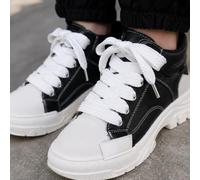 1 paire de lacets plats en polyester double couche durables larges et plats avec anneaux métalliques pour baskets décontractées, sports, usage quotidien