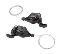 1 Paire de Leviers de Changement de Vélo, Dérailleur de Vitesse de Vélo 3X7 / 8/9 Vitesses, Gauche/droite (3x7 vitesses)