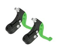 1 paire de leviers de frein à main pour vélo, poignées de niveau de frein de 2,2 cm de diamètre pour guidon de vélo (vert)
