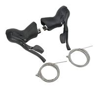 1 Paire de Leviers de Frein de Manette de Vitesse 3X7 Vitesses, Leviers de Commande Doubles de Frein de Vélo de Route 7 8 9 Vitesses, Ensemble de Manette de Vitesse de Levier Frein Gauche Droite
