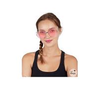 1 Paire de lunettes Hippie rose pour adulte REF/35267 accessoire de déguisement - Marque ptit clown rose