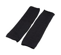 1 paire de manchons noirs résistants aux coupures de bras, protection de sécurité, protection contre les coupures, jardinage