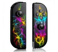 1 paire de manettes de jeu sans fil Joy-Con pour Nintendo Switch (couleurs incandescentes) JEU VIDEO CONSOLE RETRO