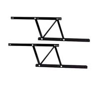 1 paire de mécanisme bureau Convertible à café relevable, charnière ressort noire Pour Table Basse