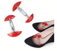 1 paire de mini-tendeurs de chaussures, élargisseur ajustable, support à chaussures en plastique portable Polychlorures de vinyle