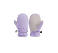 1 paire de mitaines de ski pour par temps froid, doublure thermique, tissu résistant déchirures, fixation sécurisée pour les jeux d ' hiver en plein air, gants chauds doublés en peluche