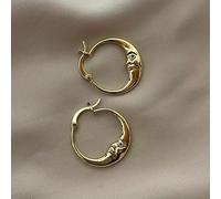 1 paire de motifs lunaires tendance, classiques et simples sont des accessoires parfaits pour la vie quotidienne et les sorties en vacances, ce qui en fait un cadeau idéal pour les amis
