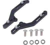 1 paire de moto noire pare-brise en aluminium support de pare-brise pour NC750X 2021