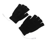 1 Paire De Moufles Chauffantes Usb Doigts Unisexe
