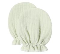 1 paire de moufles pour nouveau-nés jusqu ' à 6 mois Tissu en coton offrant confort et sécurité contre les rayures des peaux sensibles