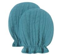 1 paire de moufles pour nouveau-nés jusqu ' à 6 mois Tissu en coton offrant confort et sécurité contre les rayures des peaux sensibles