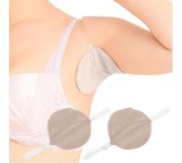 1 Paire De Nouveaux Coussinets De Protection Anti-Transpirant Aisselles Lavables Avec Bandouliere Couleur De La Peau