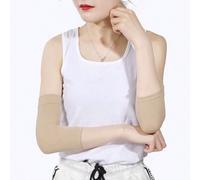1 paire de nouvelles manches de bras légères avec protection UV, manches de coude sport respirantes et sans couture pour l'été, convient pour le badminton Coudières noires ultra-minces (paquet de 2),C