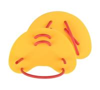 1 paire de pagaies de natation professionnelles confortables en silicone pour le développement des AVC, les entraînements aquatiques, palmes de natation