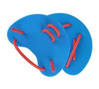 1 paire de pagaies de natation professionnelles confortables en silicone pour le développement des AVC, les entraînements aquatiques, palmes de natation