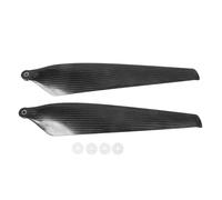 1 paire de pales d’hélice pliable en fibre de carbone pour drone agricole X9 PLUS, hélice RC de 17,32 pouces à haute rigidité et à faible niveau sonore, conçue pour la (CCW)