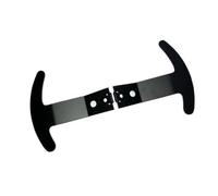 1 paire de palettes métalliques de Modification de manettes de vitesse robustes pour remplacement T300RS conception ergonomique Installation facile Position ergonomique du levier de vitesses