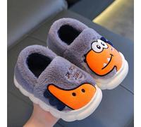1 paire de pantoufles d'intérieur pour enfants avec motif de dinosaure, antidérapantes pour garçons, filles, tout-petits et bébés, pour usage à la maison/intérieur EUR23-24,EUR25-26,EUR27-28,EUR29-30,