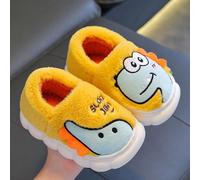 1 paire de pantoufles intérieures pour enfants avec motif dinosaure, chaussures d'intérieur antidérapantes pour tout-petits garçons et filles en hiver EUR23-24,EUR25-26,EUR27-28,EUR29-30,EUR31-32,EUR3