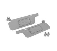 1 Paire de Pare-Soleil Gris en ABS, Compatible avec Toyota Corolla E120 E130 (2001-2007), neuvième génération, Conduite à Gauche