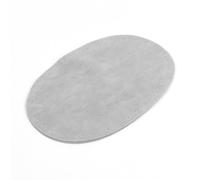 1 paire de patchs ovales à coudre en cuir synthétique pour coude, genoux, accessoires de vêtements