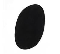 1 paire de patchs ovales en cuir synthétique à coudre sur tissu, coude, genou, réparation pour pantalons, chemises, vestes, vêtements