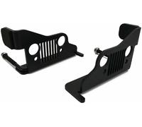 1 Paire de Pédale d'attelage pour Wrangler Tj 1997- 2006 Noir