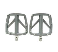 1 paire de pédales de cyclisme à roulement en tube de carbone haute résistance plate-forme large pour exploration en plein air