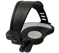 1 Paire de pédales de vélo d'appartement avec Sangles - Axe 9/16" (14,3 mm) - Pédales de vélo réglables et antidérapantes pour vélo d'appartement