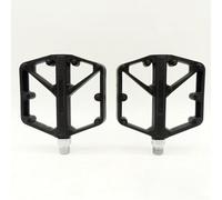 1 paire de pédales de vélo de montagne, corps en nylon léger avec axe en acier chromoly roulements scellés pour un transfert de puissance fluide et une durabilité Design antidérapant pour les amateurs