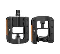 1 Paire De Pédales De Vélo Pliables En Alliage D'aluminium Massif - Pédales Pliables Rapides For BMX Et Vélos Pliants(Black Pedal)