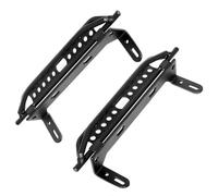1 Paire de pédales latérales en métal for Voiture sur chenilles RC 1/10 TRX4, Plaque de Protection latérale, pédale en Alliage d'aluminium