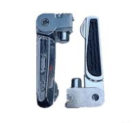1 paire de pédales pliables en alliage d'aluminium pour vélo électrique et vélo à pédales avec semelle antidérapante et construction AL6061