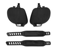 1 Paire de pédales pour vélo d’Exercice avec Bande antidérapante et Sangle réglable, pédales de vélo Stationnaire pour Le Cyclisme intérieur, compatibles avec Les vélos de Fitness (Filetage 1/2 po)