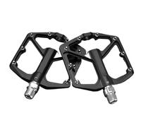 1 Paire De Pédales VTT Ultralégères, Roulements DU Scellés, Alliage D'aluminium Antidérapant(K203-BK)