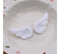 1 paire de petites ailes d'ange de style japonais pour décoration de vêtements Y2K pour sac et chapeau