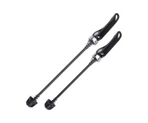 1 paire de pièces de rechange rapides pour moyeu de roue de vélo | Axe avant et arrière à dégagement rapide pour vélo Réparation Entretien quotidien Cyclisme