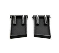 1 paire de pieds de clavier de rechange pour clavier Logitech G213, noir | Support de clavier - Pieds de rechange - Accessoires de réparation - Montage