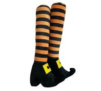 1 paire de pieds de sorcière maléfique pour Halloween, pieds de jardin Upside 2025, décoration bottes avec nouvelle cour K5m8 ornement vers le bas