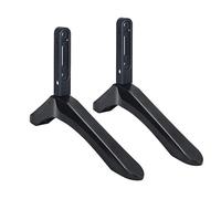 1 paire de pieds de support TV universels avec vis - Accessoires d'installation de bureau pour téléviseurs de 32 à 65 pouces
