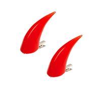 1 paire de pinces à cheveux en corne de diable pour cosplay, fête, Halloween, déguisement, coiffe