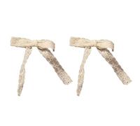 1 paire de pinces à cheveux en forme de nœud français pour photographie de camping pour fille prenant des photos de printemps pique-niques pince à cheveux