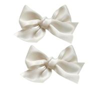 1 paire de pinces à cheveux pour filles chaudes ruban en forme de nœud en forme de nœud Barrettes en queue de cheval Barrettes pour adolescentes et filles