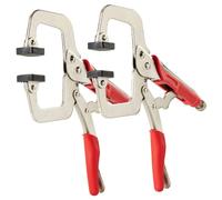 1 paire de pinces à serrage rapide SOTECH 285 x 145 mm largeur de mâchoire jusqu'à 80 mm pour l'aide au montage du tiroir pince de serrage pince à souder pince à poignée en C