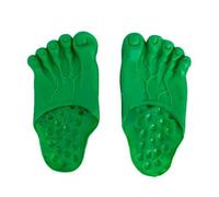 1 Paire De Pincettes À Gros Pieds, Nouveauté, Décor De Festival Et D'Halloween, Pantoufles En Vinyle, Dessin Animé, Tours De Chaussures, Accessoires, Jouets, Fournitures De Fête