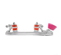 1 paire de plaques de patinage à roulettes en alliage d'aluminium pour quad à roulettes, plaque de patinage à roulettes légère avec pivot en acier et camion en aluminium (pour taille 37-38 rouge)