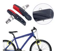 1 Paire De Plaquettes De Frein Silencieuses En Caoutchouc De Vélo De 70mm, Supports De Frein En V Pour Bmx, Pièces De Vélo De Route Et De Vtt